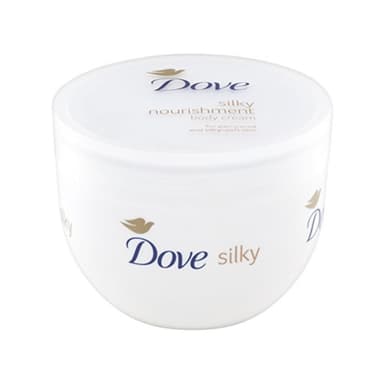 DOVE SILKY BODY CREAM 300ML