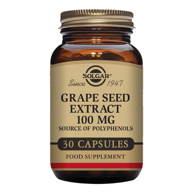 SOLGAR GRAPE SEED EXTRACT 100MG X 30 VEG CAPS