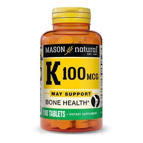 MASON VITAMIN K 100MCG X 100 TABS