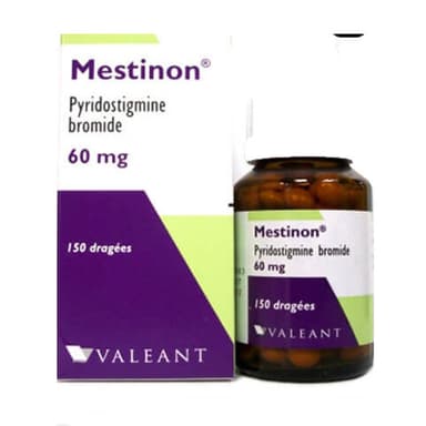 Mestinon 60mg pyridostigmine tablets