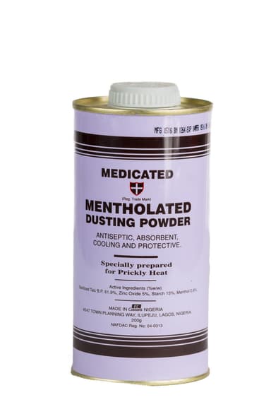 MENTHOLATED DUSTING POWDER