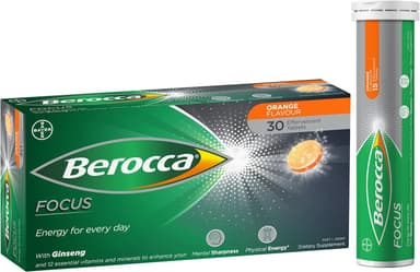 BEROCCA EFFERVESCENT TABLETS X 30