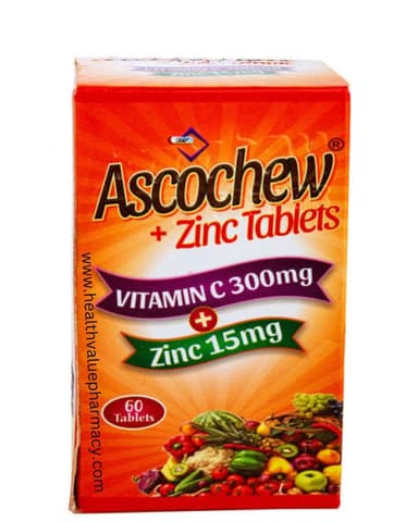 ASCOCHEW + ZINC X 60 TABS