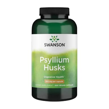 Swanson Psyllum Husks 100 capsules