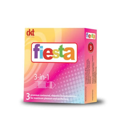 FIESTA CONDOM(3-IN-1)