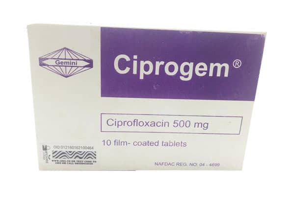 CIPROGEM 500MG X 10 TABS
