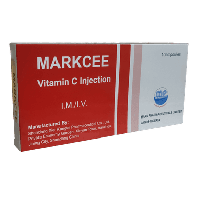 MARKCEE (VITAMIN C 500MG) IM/IV INJECTION X 10 AMPOULES