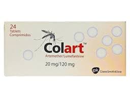 COLART 20MG/120MG X 24 TABS