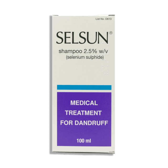 Selsun anti-dandruff shampoo with selenium sulfide 100ml