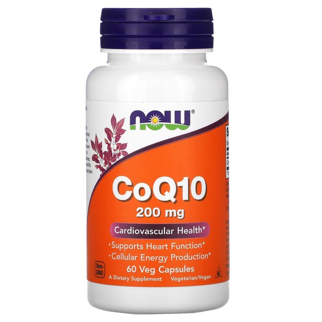 NOW FOODS COQ10  200MG BY 60