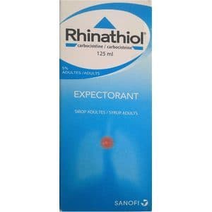 RHINATHIOL SYRUP 5% BLUE