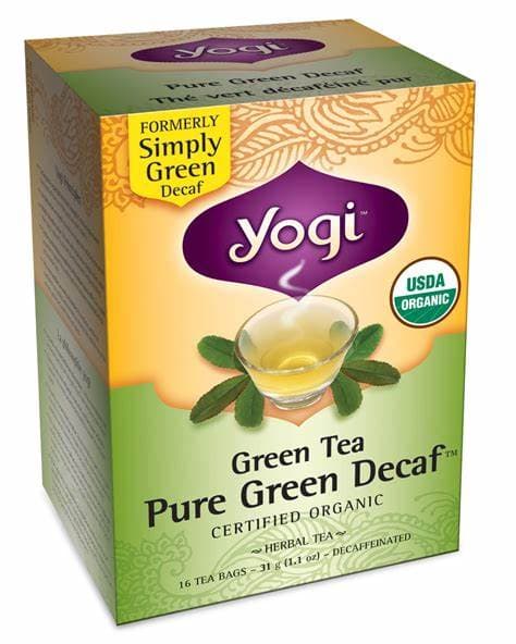 YOGI GREEN TEA DECAFF BY 16