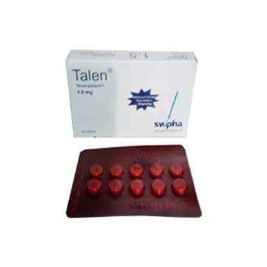 TALEN TABLETS - 1.5MG PER SACHET