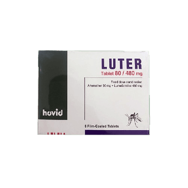 LUTHER 80/480MG X 6 TABS