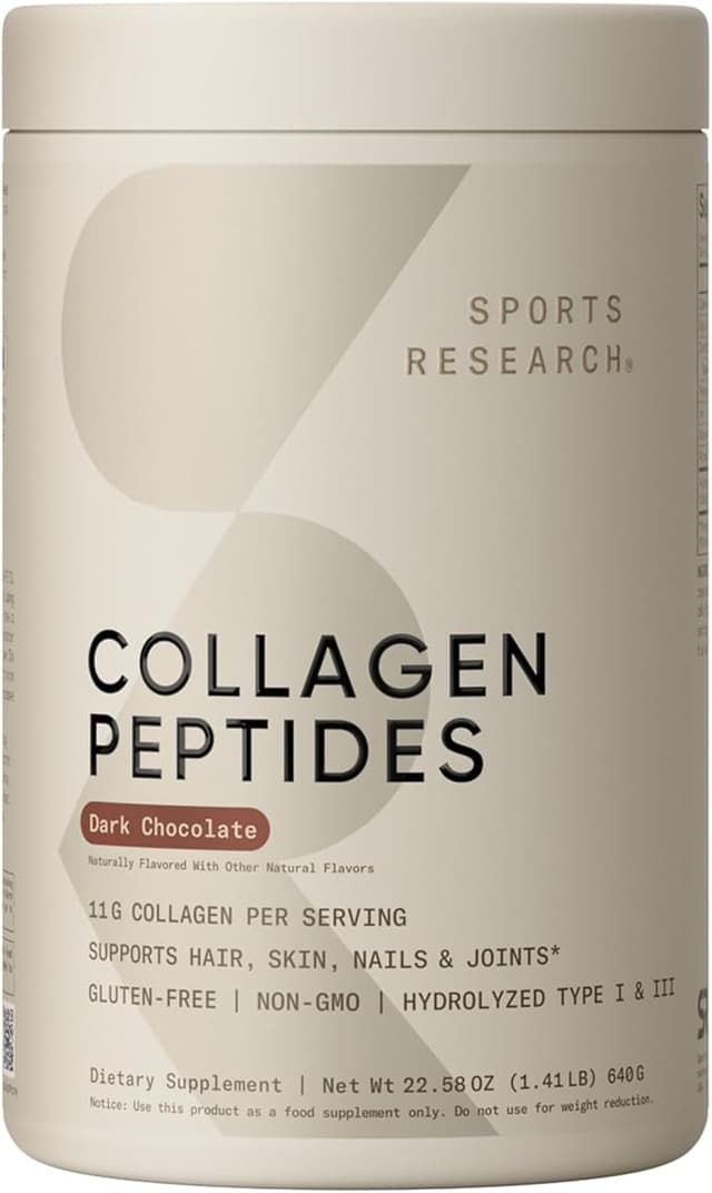 SPORT RESEARCH COLLAGEN PEPTIDES DARK CHOCOLATE 22.58 OZ