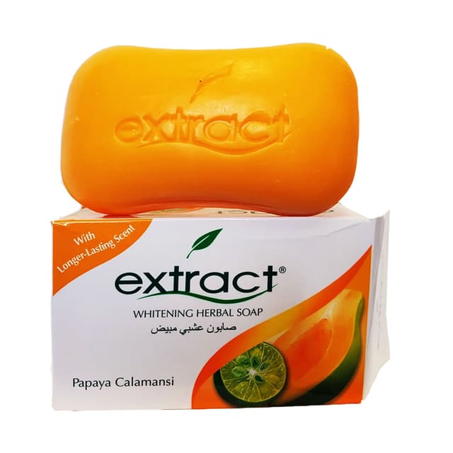 EXTRACT WHITENING HERBAL SOAP (PAPAYA)