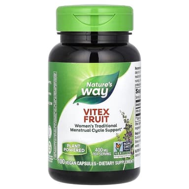 NATURE'S WAY VITEX FRUIT 400MG X 100 VEG CAPS