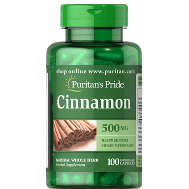 PURITAN CINNAMON 500MG X 100 TABS