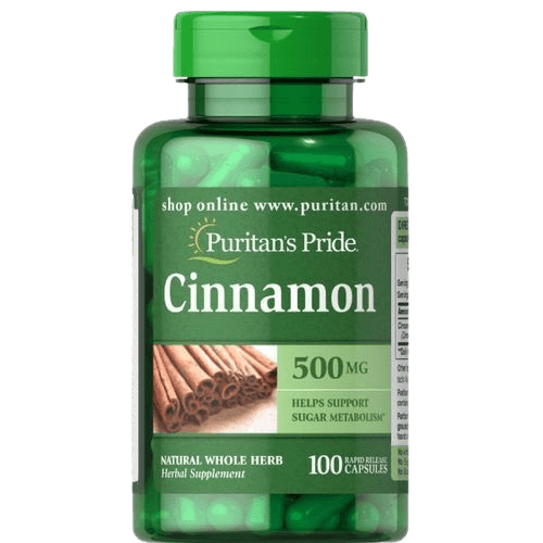 PURITAN CINNAMON 500MG X 100 TABS