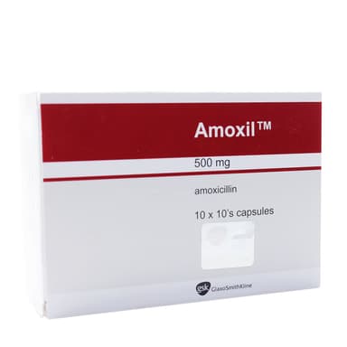 AMOXIL CAP 500MG(BEECHAM) CAPSULE
