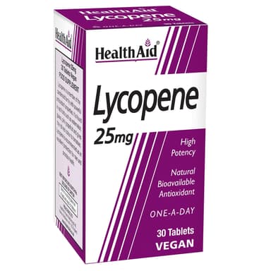 Healthaid Lycopene 25mg 30 tablets pack