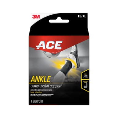ACE BRAND COMPRESSION ANKLE SUPPORT