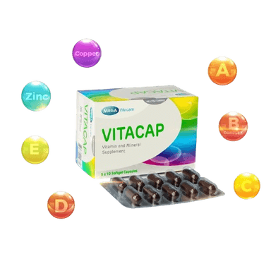 Vitacap 50 capsules pack
