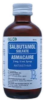 ASMACARE (SALBUTAMOL 2MG/5ML) 100ML