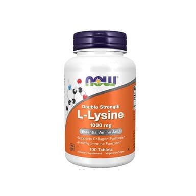 NOW FOODS L-LYSINE 1000MG BY 100