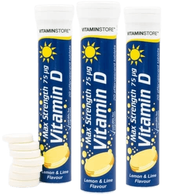 VITAMINSTORE VITAMIN D MAX STRENGTH 75UG X20