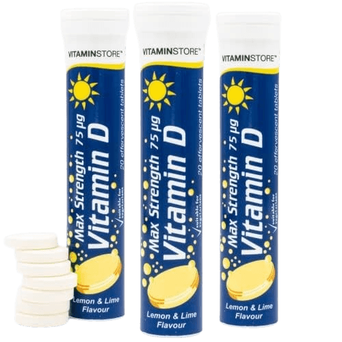 VITAMINSTORE VITAMIN D MAX STRENGTH 75UG X20