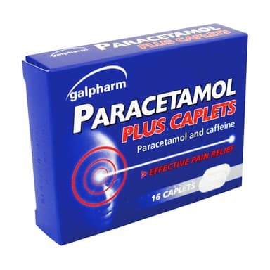 GALPHARM PARACETAMOL PLUS 16CAPLETS