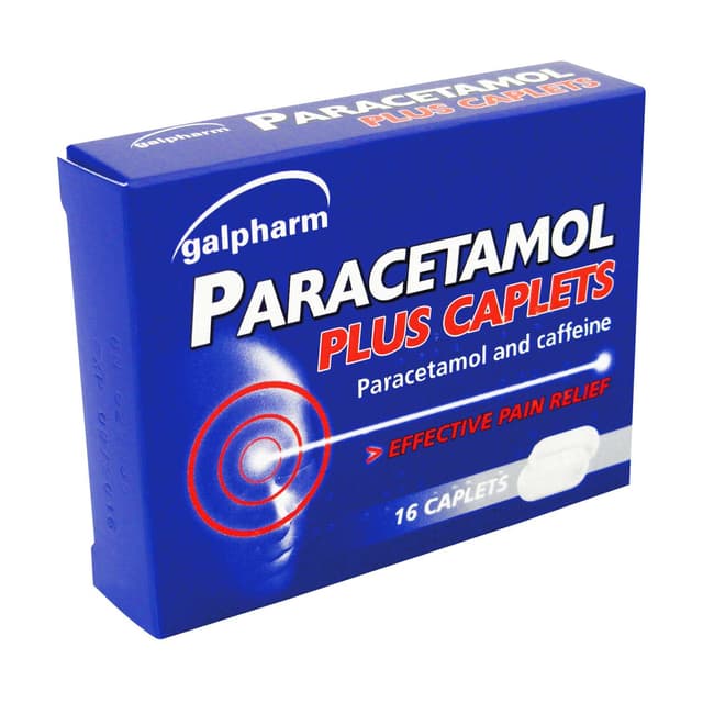 GALPHARM PARACETAMOL PLUS 16CAPLETS