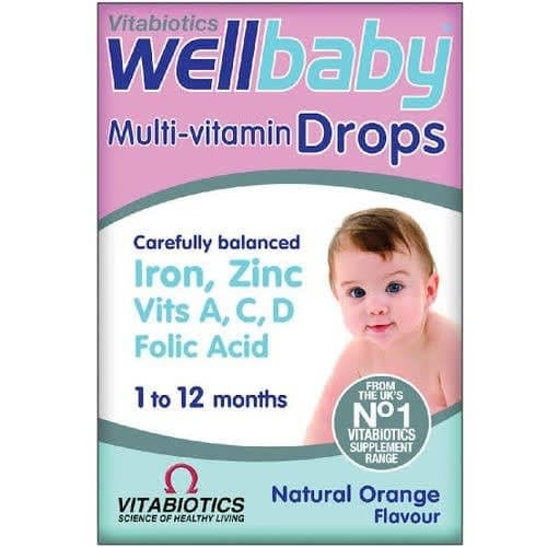WELLBABY MULTI-VITAMINS DROPS 30ML