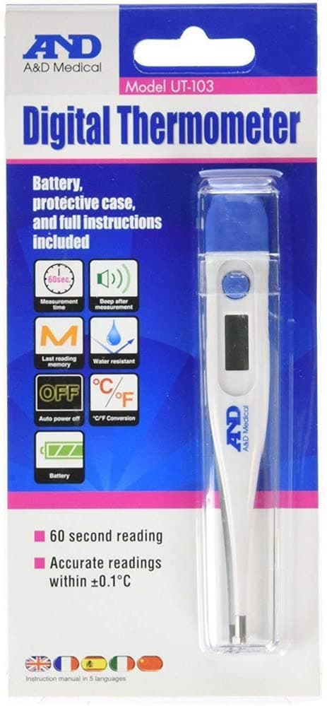 A & D DIGITAL THERMOMETER
