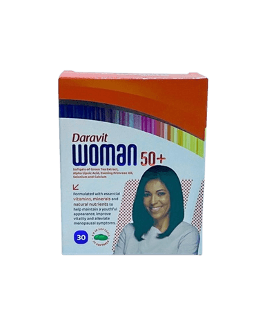 DARAVIT WOMAN 50+ X 30 SOFTGELS