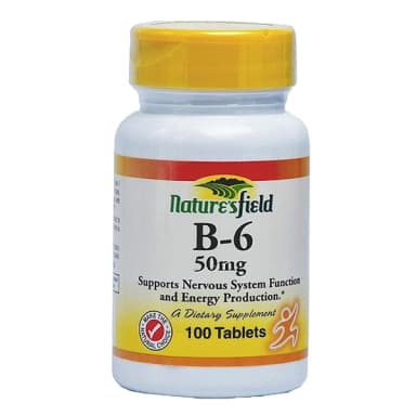 NATURE’S FIELD B-6 50MG