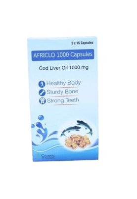 AFRICURE CLO CAPSULES 1000MG X30(BLISTER)