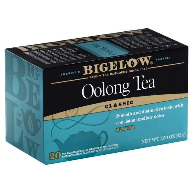 BIGELOW OOLONG TEA  BY 20 TEA BAG