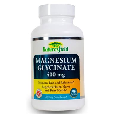 Nature's field Magnesium glycinate 400mg