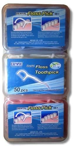 CHYK DENTAL FLOSS TOOTHPICK X 50 BOX