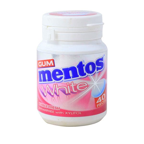 GUM MENTOS WHITE 60G