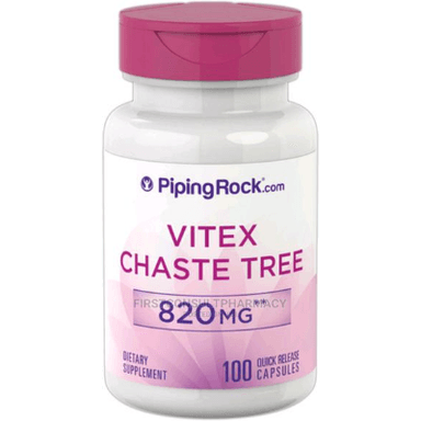 Pipingrock Vitex Chaste tree 820mg 100 capsules