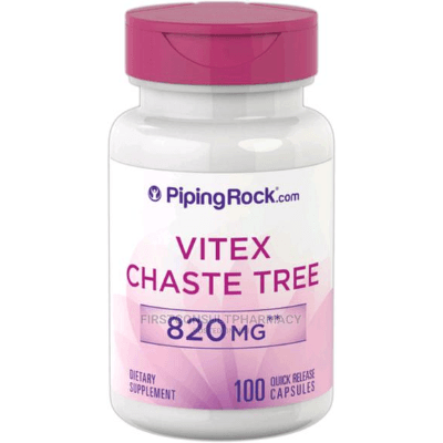 Pipingrock Vitex Chaste tree 820mg 100 capsules