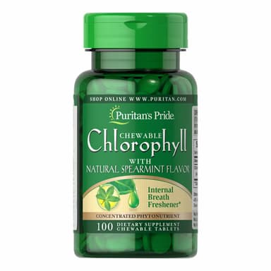 Puritan's Pride chewable chlorophyll 100 tablet