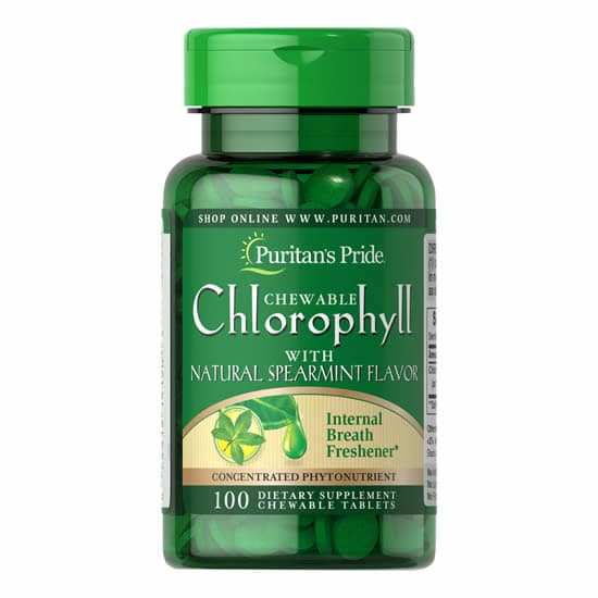 Puritan's Pride chewable chlorophyll 100 tablet