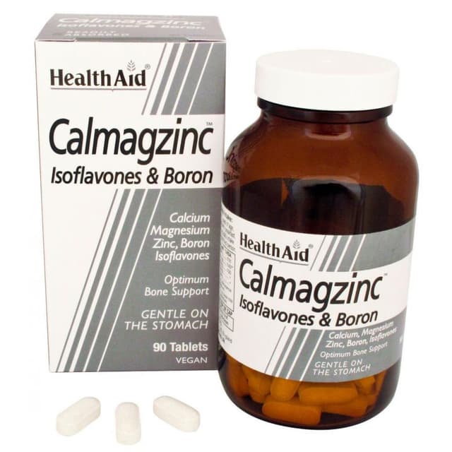 HEALTH AID CALMAGZINC X90 TABS