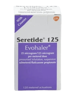 SERETIDE EVOHALER 125/25MG