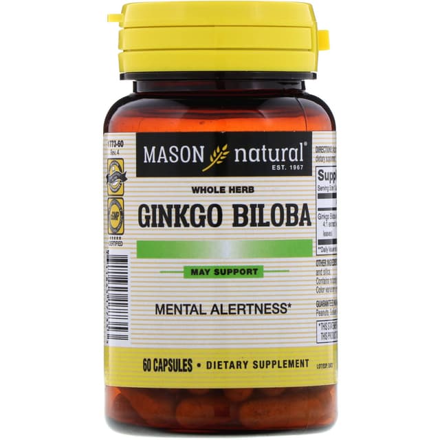 MASON GINKGO BILOBA 500MG X 60 TABS