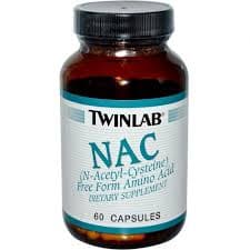 TWINLAB NAC N-ACETYL CYSTEINE 600MG X 60 CAPS